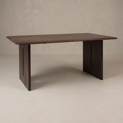 Acacia Wood Rectangular Dining Table