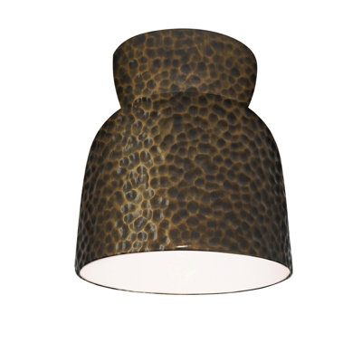Logan 8" Single Light Flush Mount