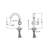 DAX Portofino Single Handle Brass Bathroom Faucet-109056029