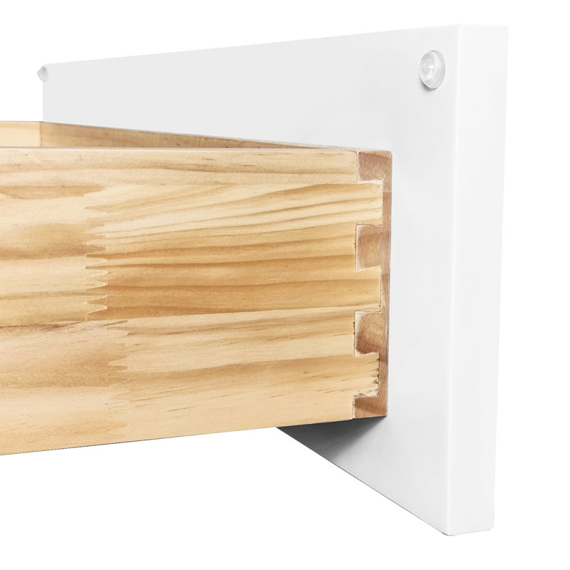 Armoire de cuisine blanche avec charnières à fermeture en douceur, caoutchouc, tiroirs en bois massif, autoportante, 2 portes, 1 tablette, l 36 po x H 34,5 po x P 24 po, facile à installer et peu encombrante pour un salon classique autoportant