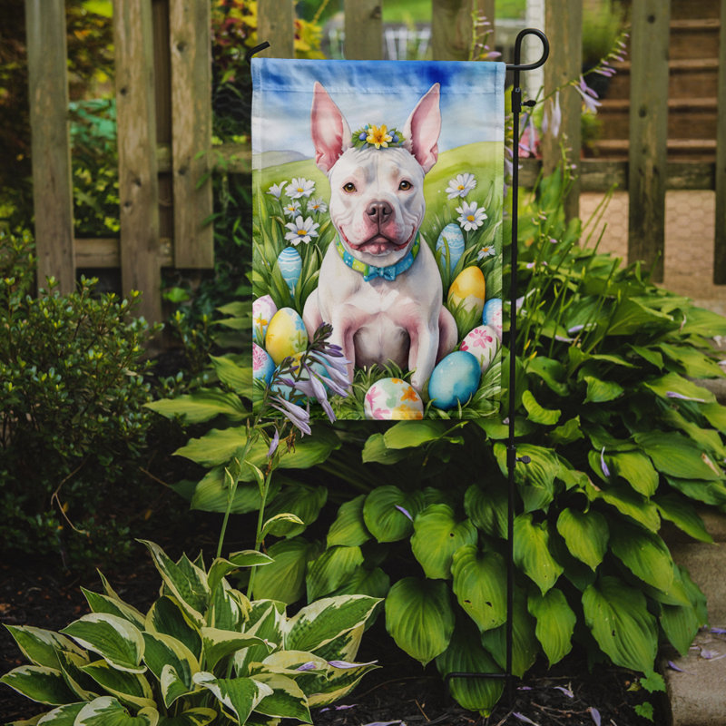 Easter Egg Hunt Double Sided 15.5'' H x 11.25'' W Polyester Easter Garden Flag