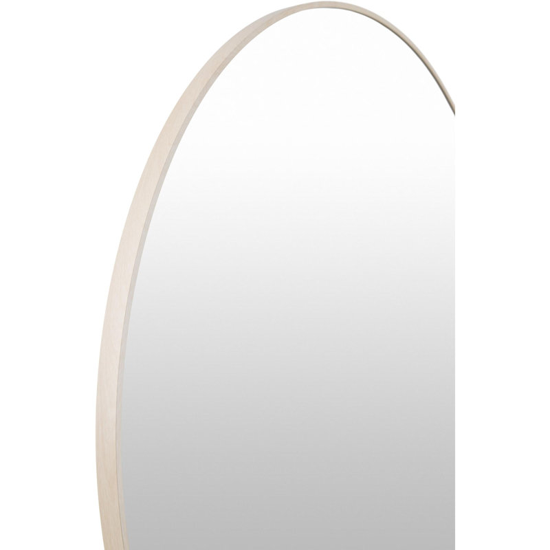 Miroir Destefano Essence, 32 po x 32 po, Chêne blanchi