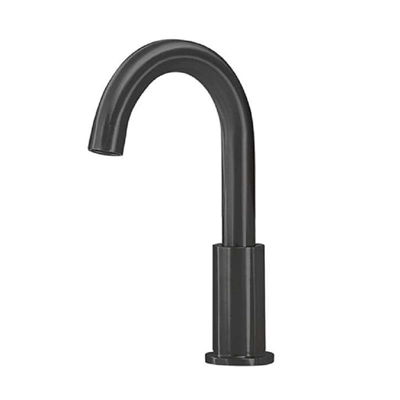 Robinet de lavabo de salle de bain noir sans contact Fontana