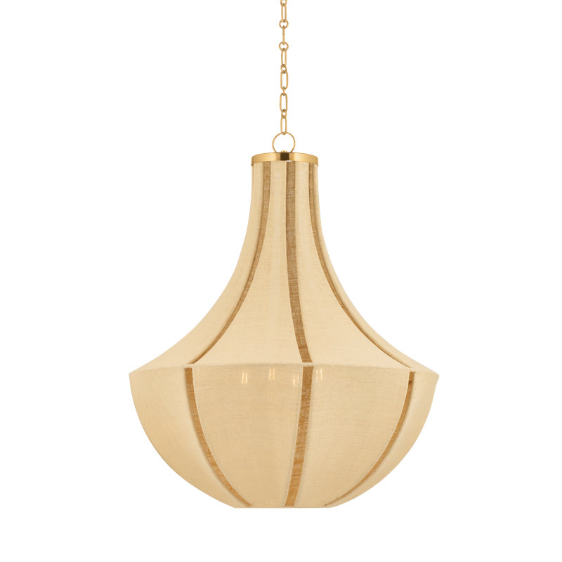 CASCADE LAKE Pendant, 36.5" H x 30" W x 30" D