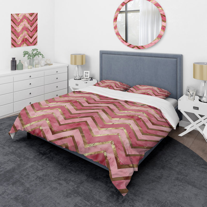 Ensemble de housse de couette Glam Elegance II - Glam, Housse de couette simple + 2 taies décoratives st