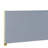 High Gloss Finish Gray Queen Bed With Wave Pattern, Metal Legs, Fully Kd Structure, 26 Slats, 2 Support Plywood, 660Lbs Load Capacity Pattern Design, And Synthetic Wood, Bearing-42031137