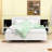 Modern Floating Platform Bed with LED Lighting and Built-in Nightstands-482075722-482075721