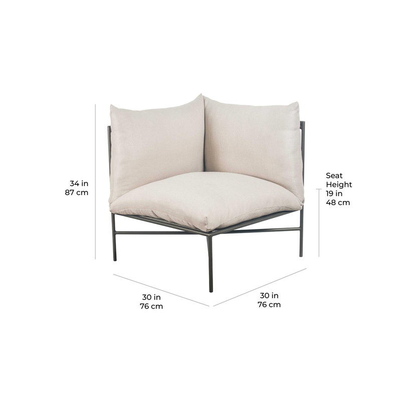 Archipelago Outdoor 3 - Seat Patio Sectional