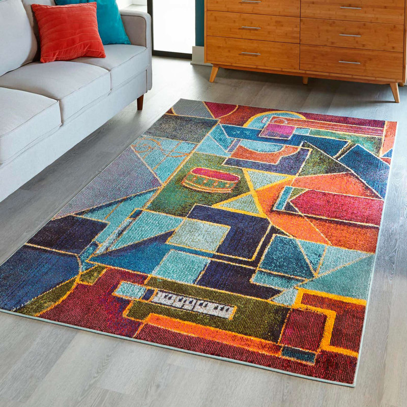 Wrought Studio™ Ansela Rug, Rectangle 4' x 6'