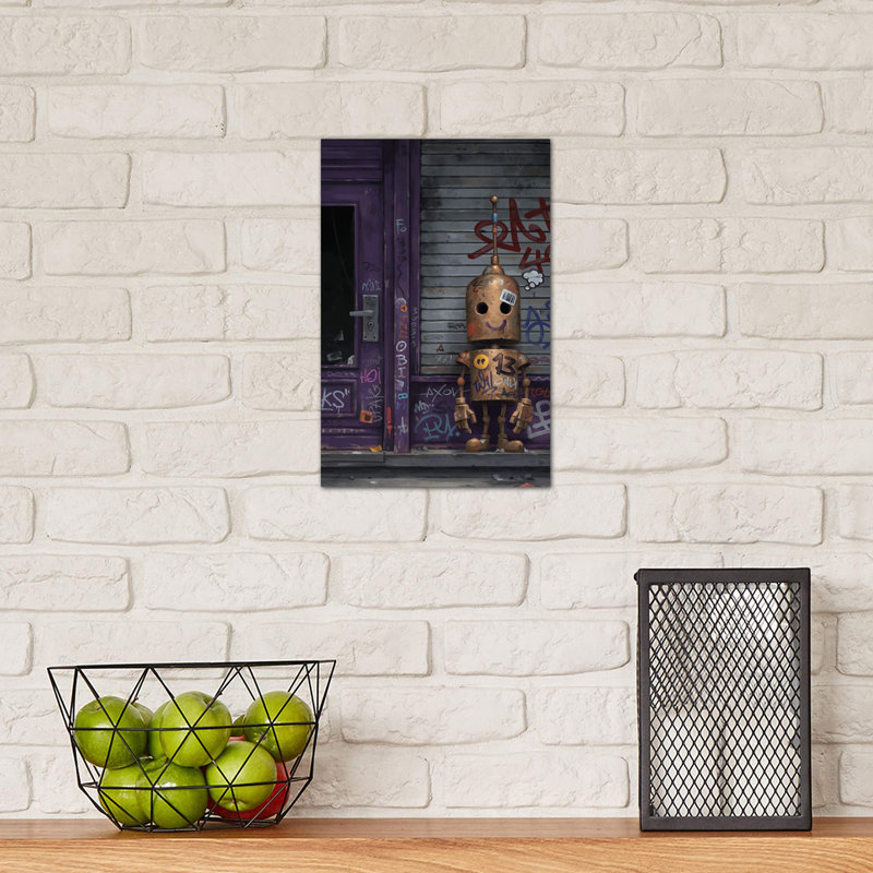 Empathy 1 Piece Wrapped Canvas Wall Art, 20.32 cm H x 30.48 cm W