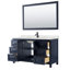 Ensemble de meuble-lavabo simple 60 po avec plateau en quartz Daria-100481454-100481457-100501769