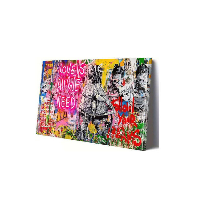 1 Piece Wrapped Canvas Wall Art
