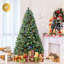Arbre de Noël pré-éclairé avec télécommande, minuterie et lumières à DEL changeantes-864924678