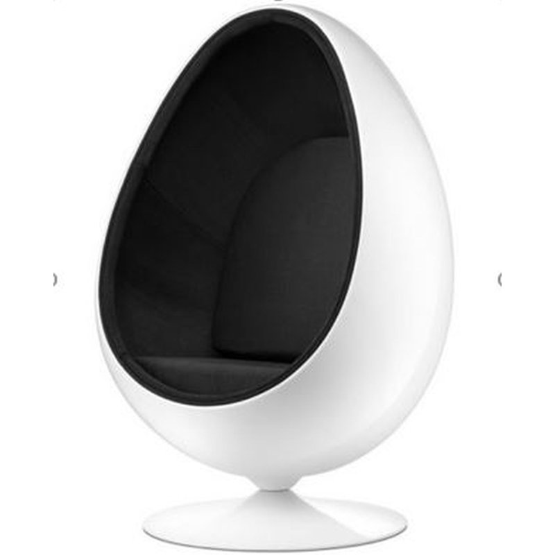 Fauteuil ballon pivotant en lin de 54 po de large Altis