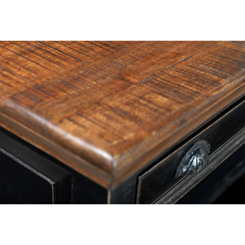 Accringt Four Leg Coffee Table with Storage