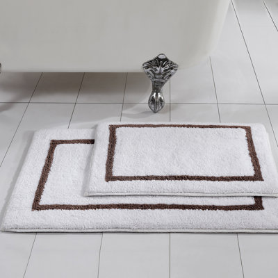 Ensemble de 2 tapis de bain Modern