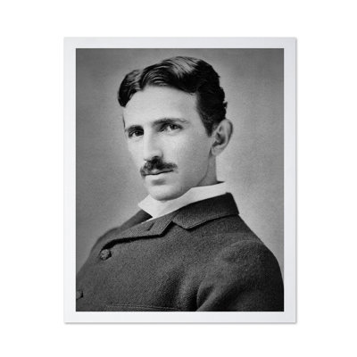 Portrait de Nikola Tesla