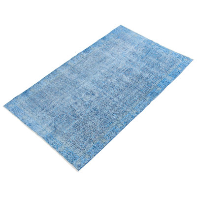 Prinzo One-of-a-Kind 4'9" X 7'11" New Age Wool Area Rug in