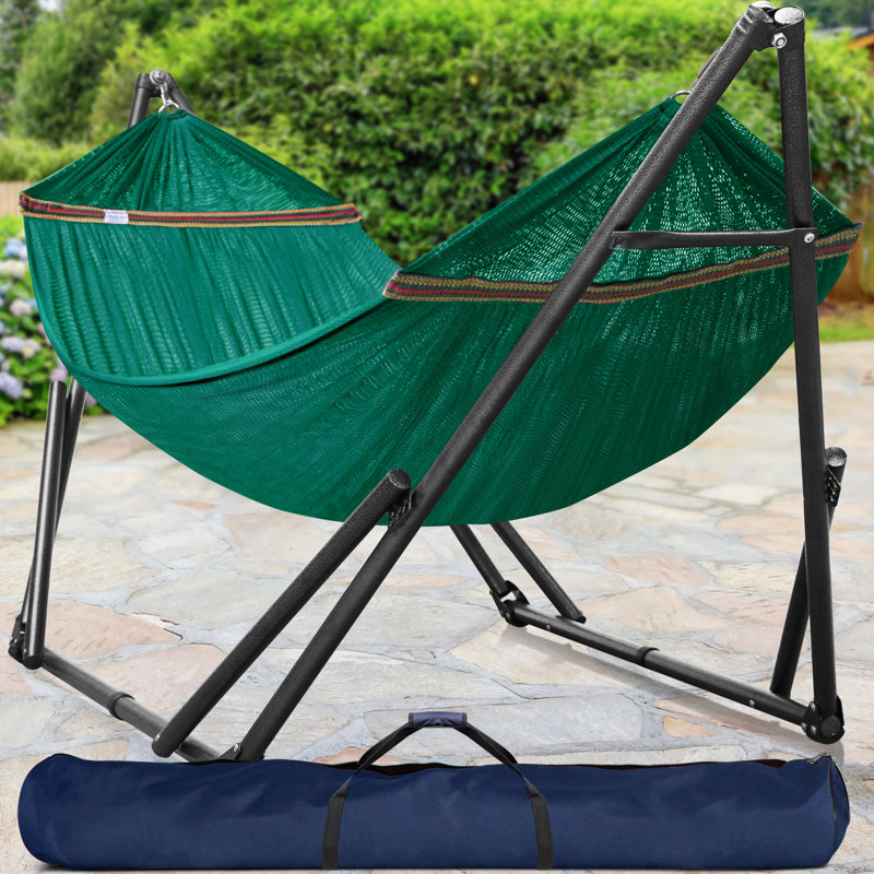 Hamac double avec support pour 2 personnes Tranquillo, Paon