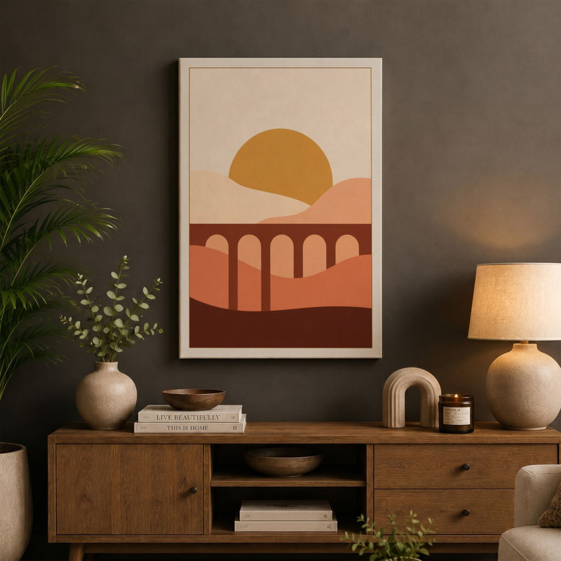 Print, 18x12 - 45.7 x 30.5 cm, Ochre Border