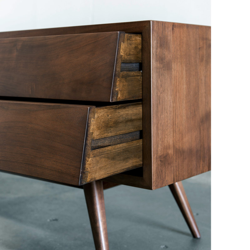 Virgo Solid Wood TV Stand for TVs up to 78" - AllModern