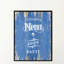 Todays menu Just Eat It - Reproduction d'art textuel sur toile encadrée-29514177