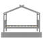 Lit simple avec lit gigogne Creative Creative-426831080