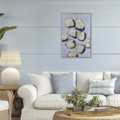 Embellished Shells Arrangement Framed Giclee, design by Michael Willett