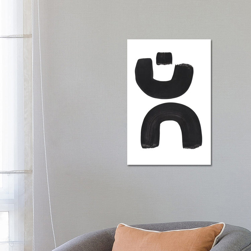 Smile Both Ways by EnShape - Wrapped Canvas Print, 66.04 cm H x 45.72 cm W x 1.91 cm D