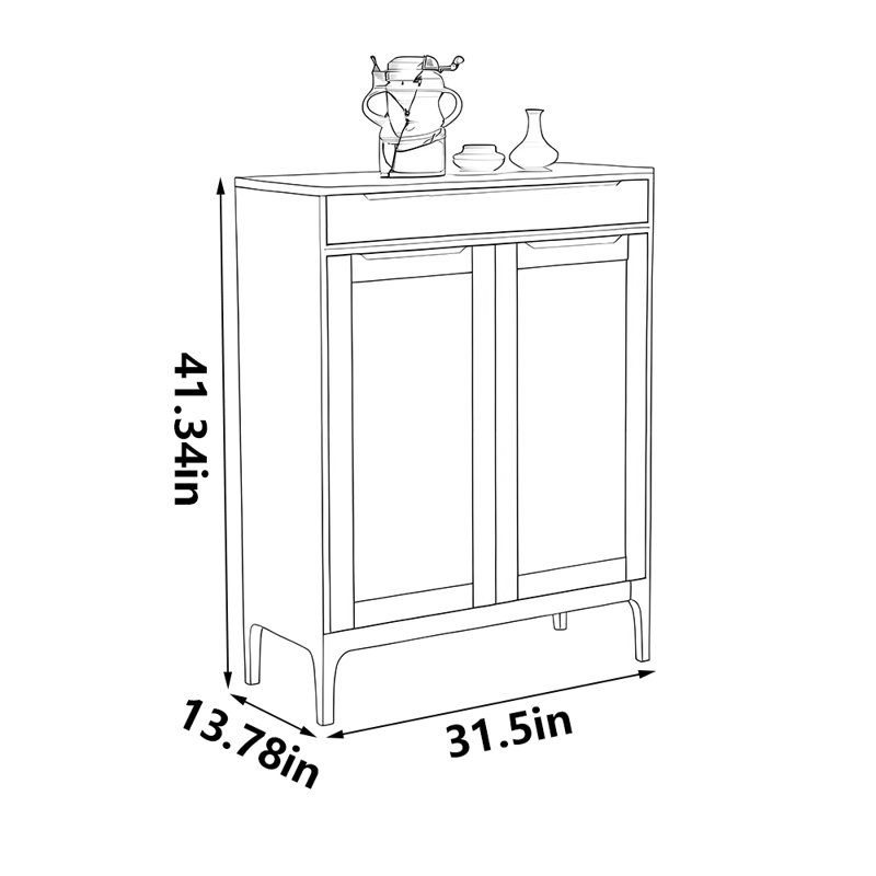 Japanese style popular storage shoe cabinet