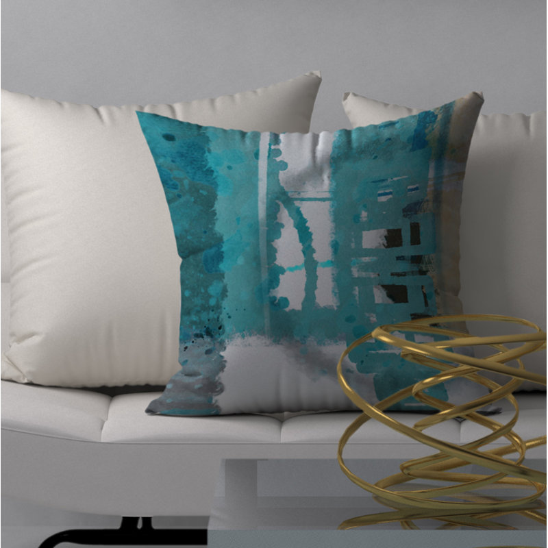 Reversible Throw Pillow, 20" x 20"