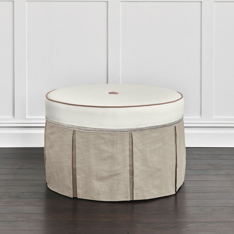 Emmeline Round Ottoman