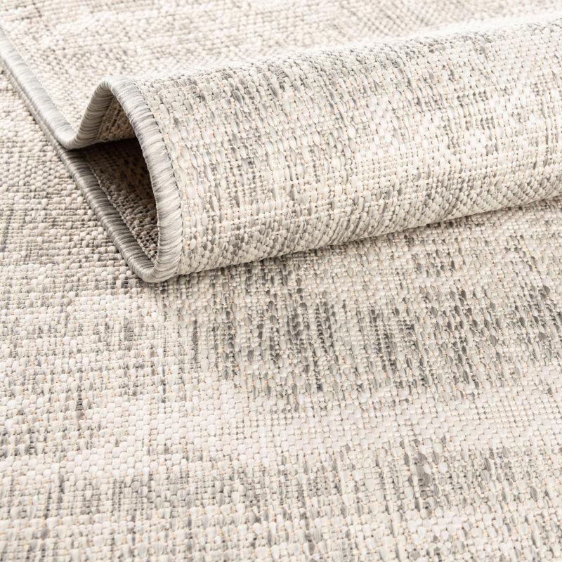 Tapis intérieur / extérieur gris bruxellois, Rond 10pi