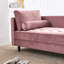 Chaise longue en velours Ramm-1366602730