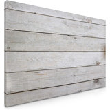 Tableau blanc magnétique effaçable à sec - 16 x 24 pouces pour mur avec motif, comprend 5 aimants et un marqueur - planches de bois