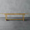Rectangular Teak Extendable Outdoor Dining Table With Umbrella Hole , 118'' in. W 39.25'' in. D