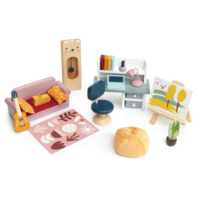 Study Dollhouses Furniture Accessories