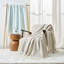Faux Mohair Throw - Soft Fringed Blanket-1427906552