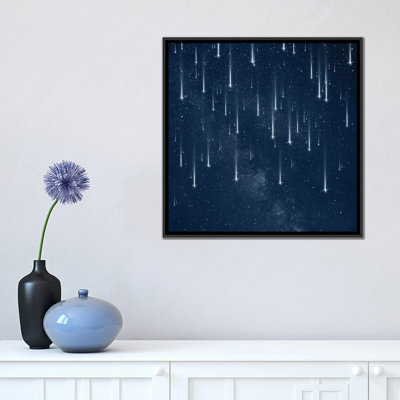 « chutes stars », impression sur toile