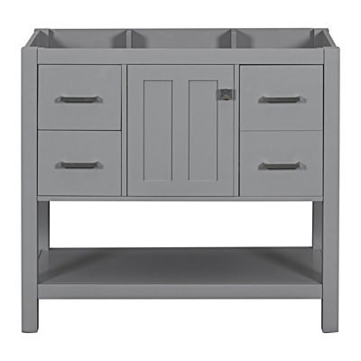 Base de meuble-lavabo simple 35,4 po seulement