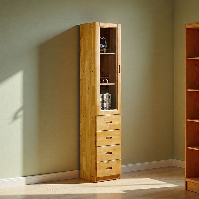 Classic solid wood bookcase