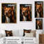 Chien Basenji Bliss III sur toile-484773965-484773964
