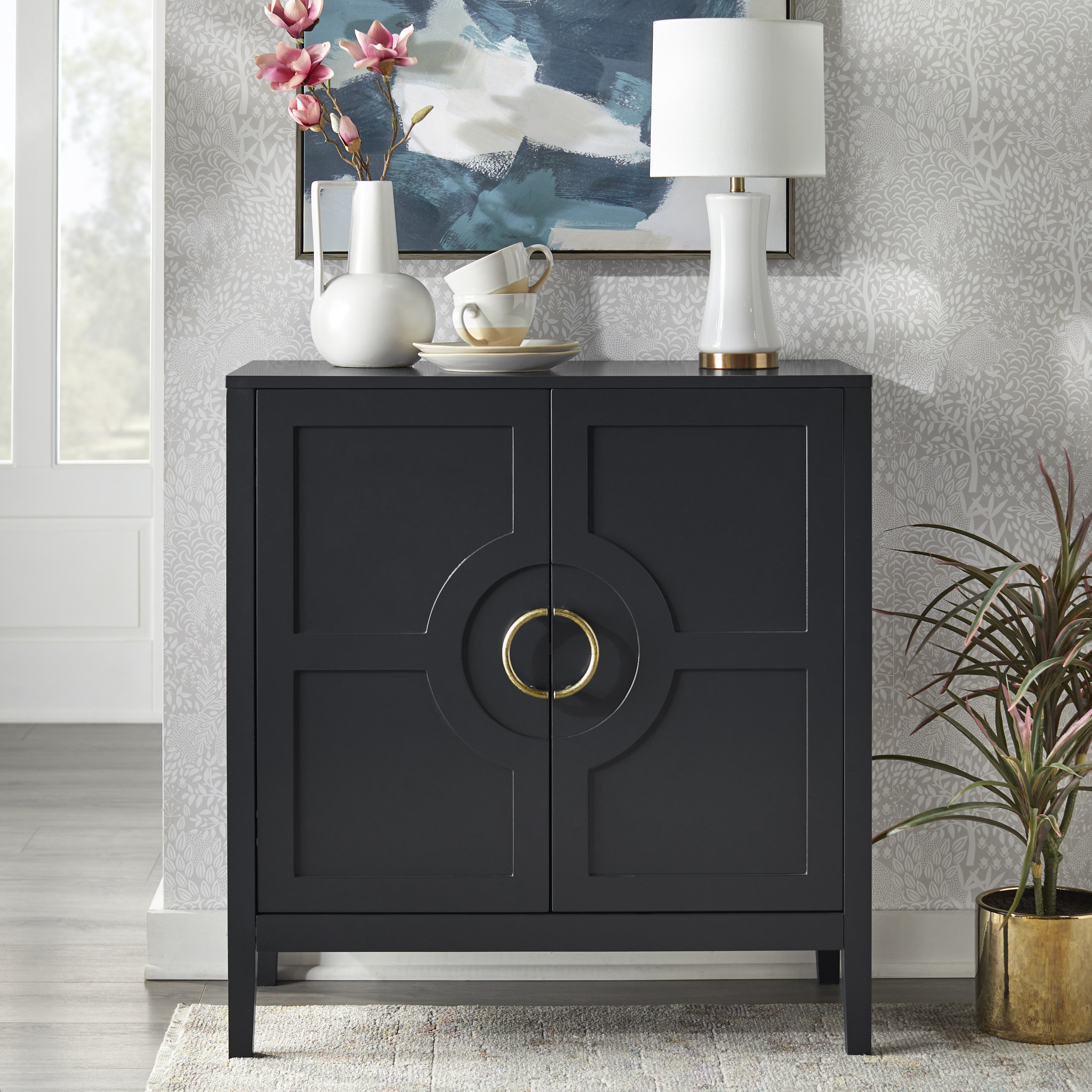 Lark Manor Hewson Accent Cabinet & Reviews | Wayfair