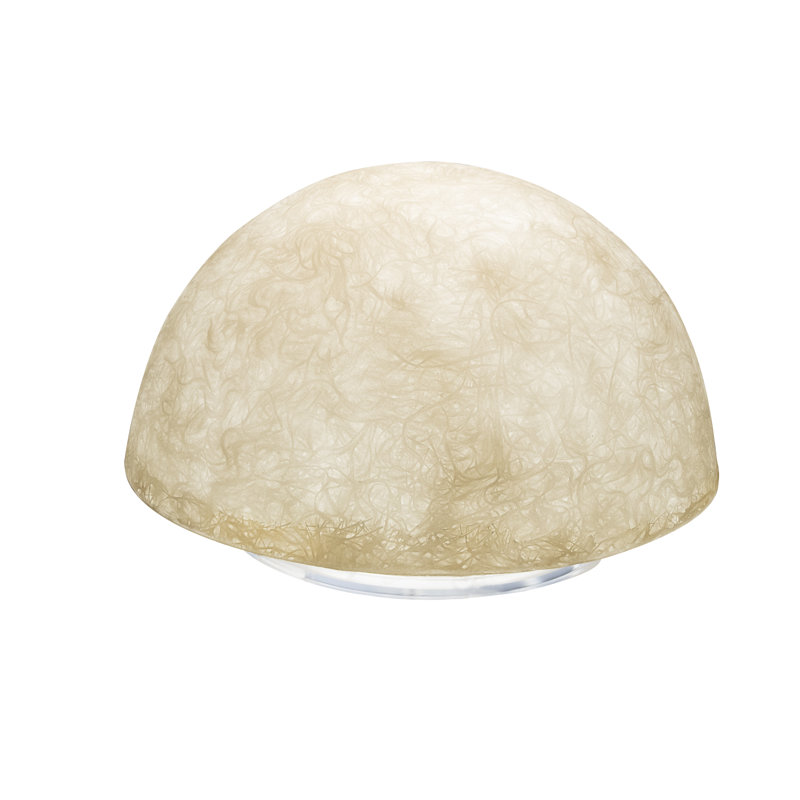 Luna Flush Mounted Sconce, White