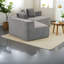 Canapés modulaires confortables, velours en peluche extra doux, utilisation familiale moderne