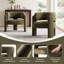 Fauteuil de baril en velours-33915282