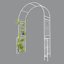 Jardin arborant un treillis qui supporte les plantes grimpantes-1552379414