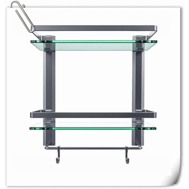 Tablette de douche murale Ovida