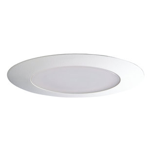 6'' White Shower Recessed Trim