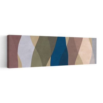 Watercolor Wallpaper 15 by Vitor Costa - Wrapped Canvas Panoramic Print